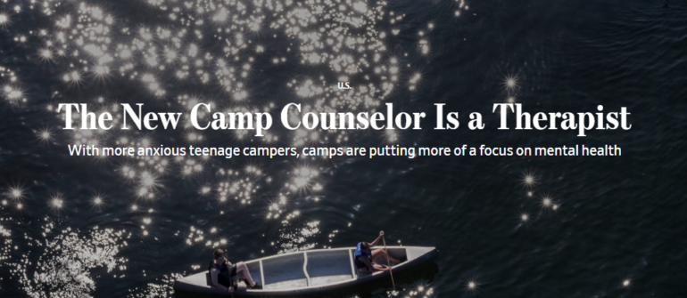 Camp Counselor as Therapist
